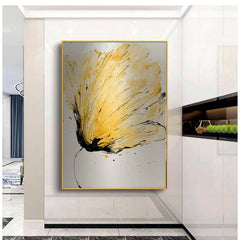 Pollen – Textured Floral Oil Painting
