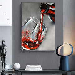 Pouring Wine – Abstract Wall Art