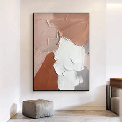 Sandy – Textured Abstract Wall Art