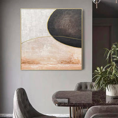 Sun and Moon – Abstract Wall Art