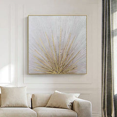 Sunbeam Fountain – Textured Abstract Wall Art