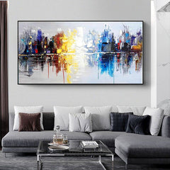 The Modern City – Landscape Oil Painting