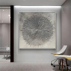 The Passing of Time – Textured Abstract Wall Art