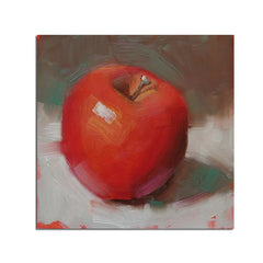 The Red Apple – Abstract Wall Art
