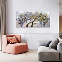 The Sentient Trees – Textured Floral Oil Painting