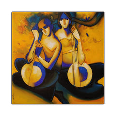 The Spirit Song – Figurative Oil Painting