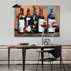 The Wine Collection – Landscape Oil Painting