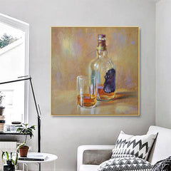 Whiskey – Abstract Wall Art