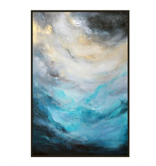 Arctic – Textured Seascape Oil Painting