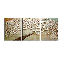 Blooming Lotus – Textured Floral Oil Painting
