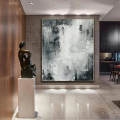 Blurred Memory – Textured Abstract Wall Art