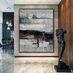 Border – Textured Abstract Wall Art