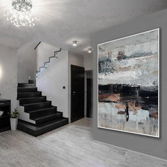 Border – Textured Abstract Wall Art