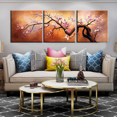 Cherry – Textured Floral Oil Painting