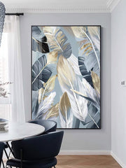 Curtain of Feathers – Textured Abstract Wall Art