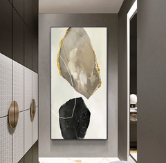 Gemstones – Textured Abstract Wall Art