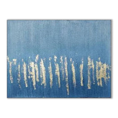Gold Lines – Textured Landscape Oil Painting