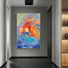 Goldie – Textured Abstract Wall Art