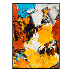 Halloween – Textured Abstract Wall Art