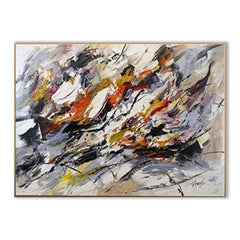 Hurry Up – Textured Landscape Oil Painting