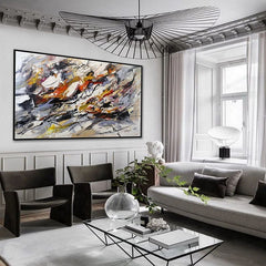 Hurry Up – Textured Landscape Oil Painting