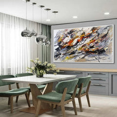 Hurry Up – Textured Landscape Oil Painting
