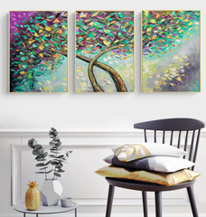 Hybrid – Textured Floral Oil Painting