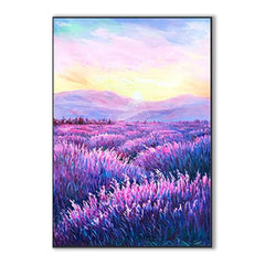 Lavender Dream – Landscape Oil Painting