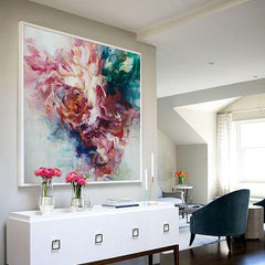 Lotus – Floral Oil Painting