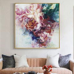 Lotus – Floral Oil Painting