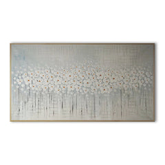 Magnolia Garden – Textured Floral Oil Painting