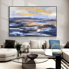 Ocean's Secrets – Textured Seascape Oil Painting