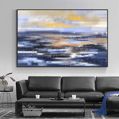 Ocean's Secrets – Textured Seascape Oil Painting