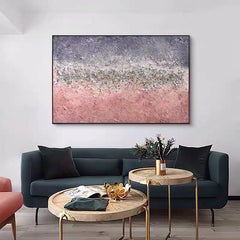 Pink Panther – Textured Landscape Oil Painting