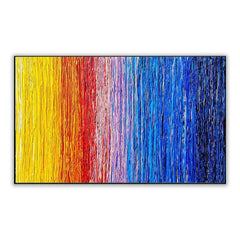 Rainbow Strip – Textured Landscape Oil Painting