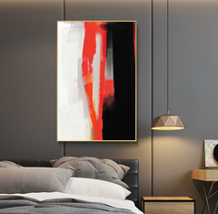 Red Thread – Abstract Wall Art