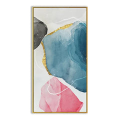 Ruby – Textured Abstract Wall Art