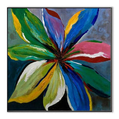 Seeds of Life – Floral Oil Painting