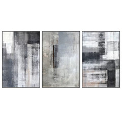 Smoke – Textured Abstract Wall Art
