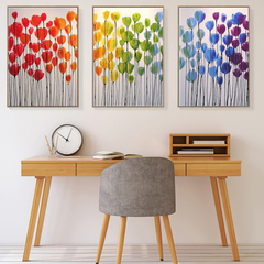 Tulips – Textured Floral Oil Painting