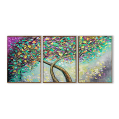 Hybrid – Textured Floral Oil Painting