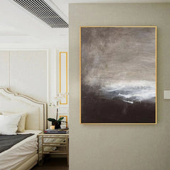 Dawn – Serene Abstract Painting in Soft Neutrals for Modern Interiors