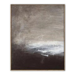 Dawn – Serene Abstract Painting in Soft Neutrals for Modern Interiors