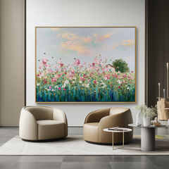 Floral Bliss – Landscape Wall Art