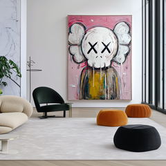 KAWS-Inspired Pop Graffiti Art