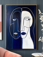 Duality Within-Abstract Line – Figurative Wall Art