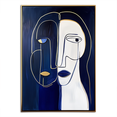 Duality Within-Abstract Line – Figurative Wall Art