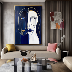 Duality Within-Abstract Line – Figurative Wall Art