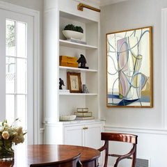 Looping Light – Abstract Geometric Composition – Minimalist Lightform Wall Art