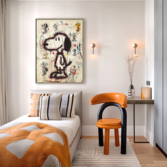 Street Pup – Graffiti Style Abstract Dog Art